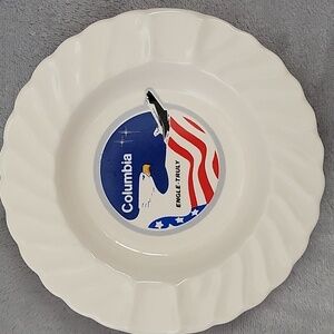Vintage Ash Tray Space Shuttle Columbia